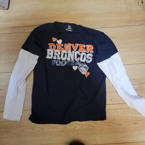 Kids Long Sleeve Tee - Black and White